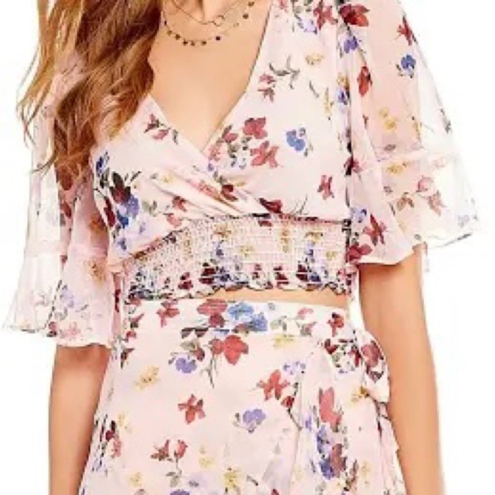 Chic Pink Blouse with Elegant Design
